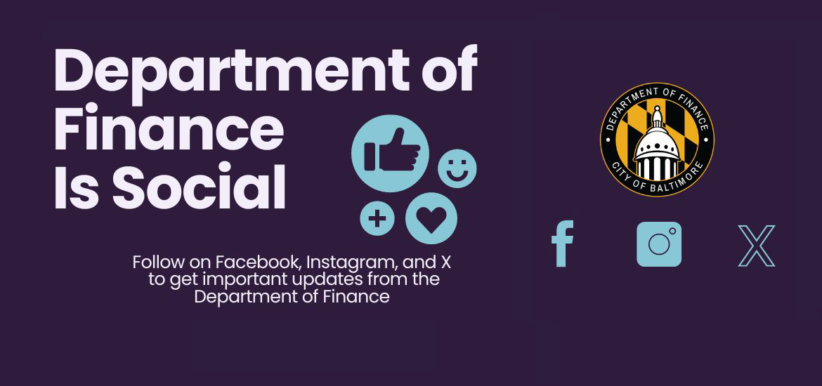 Department of Finance is social!  Follow on Facebook, Instragram and X to get important updates from the Department of Finance.