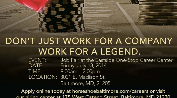horseshoe casino baltimore jobs
